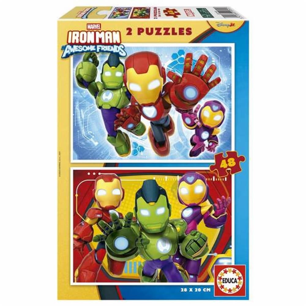 Puzzle Educa  Iron Man & His Awsome Friends 48 Pieces