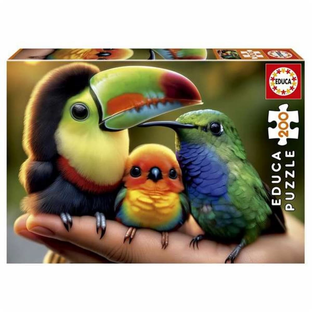 Puzzle Educa Birds 200 Pieces