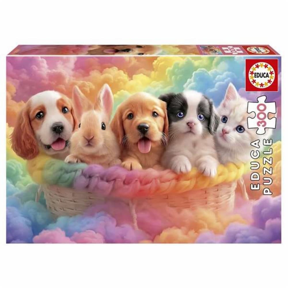 Puzzle Educa animals 300 Pieces