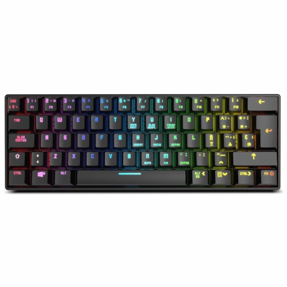 Keyboard Krom NXKROMKLSTRSP Black RGB