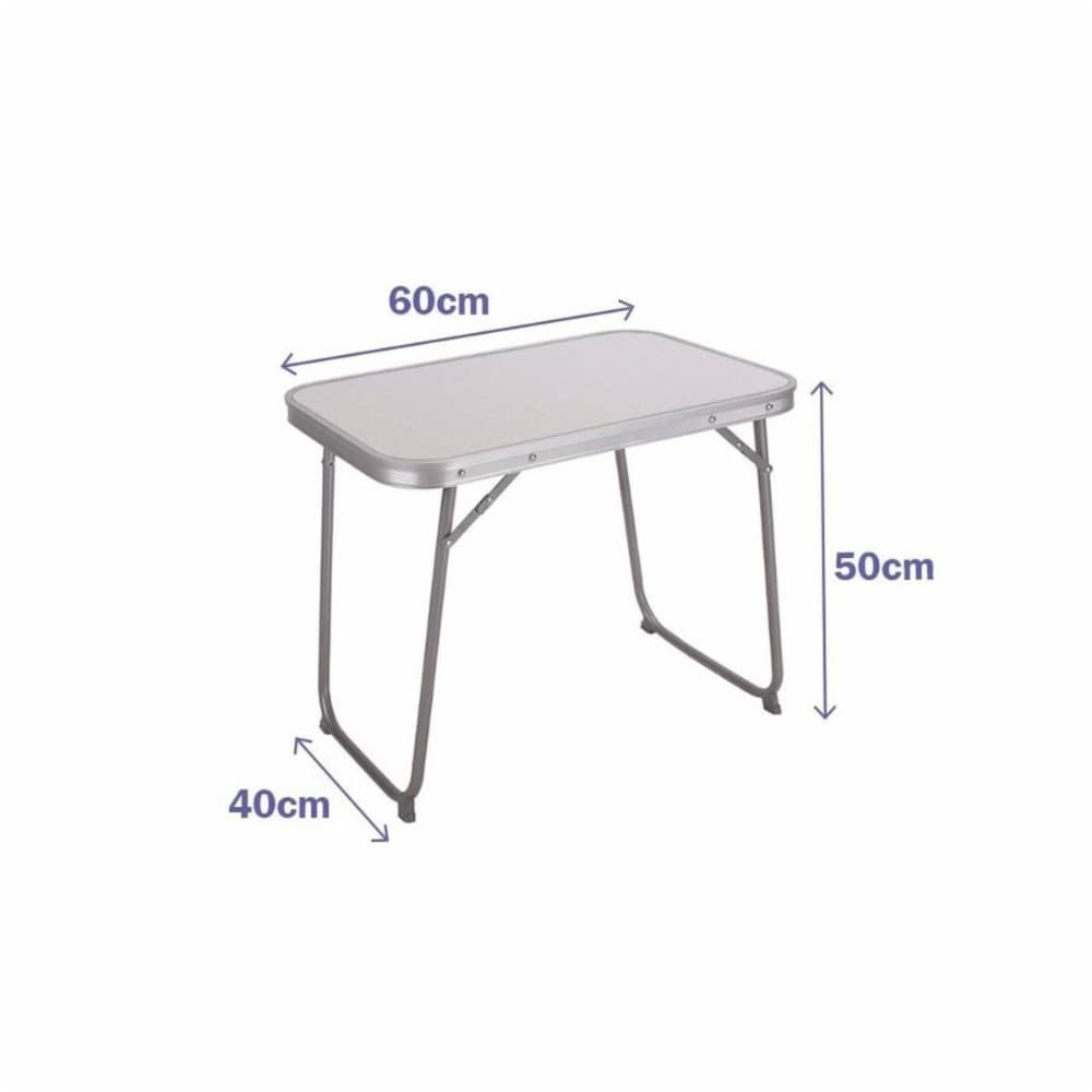 Folding Table Marbueno White 60 x 40 x 50 cm
