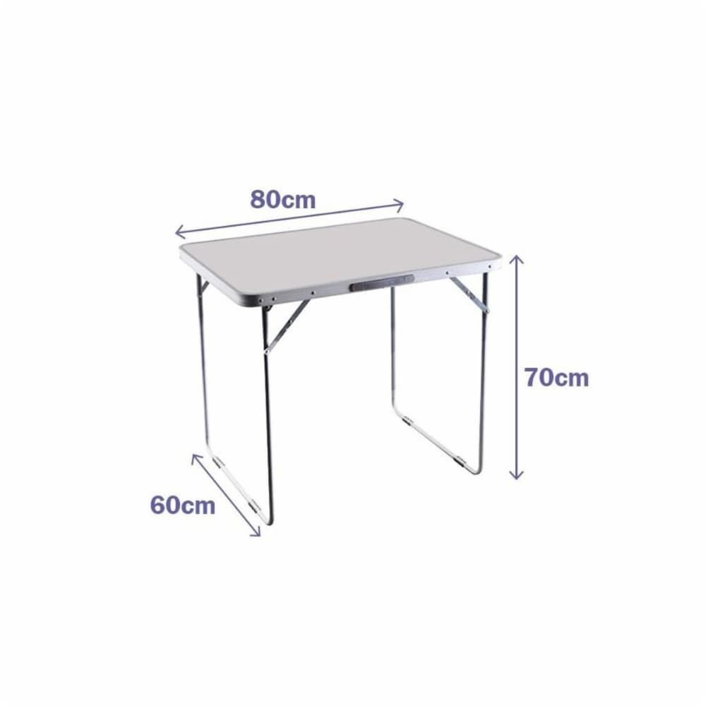 Folding Table Marbueno White 120 x 70 x 60 cm