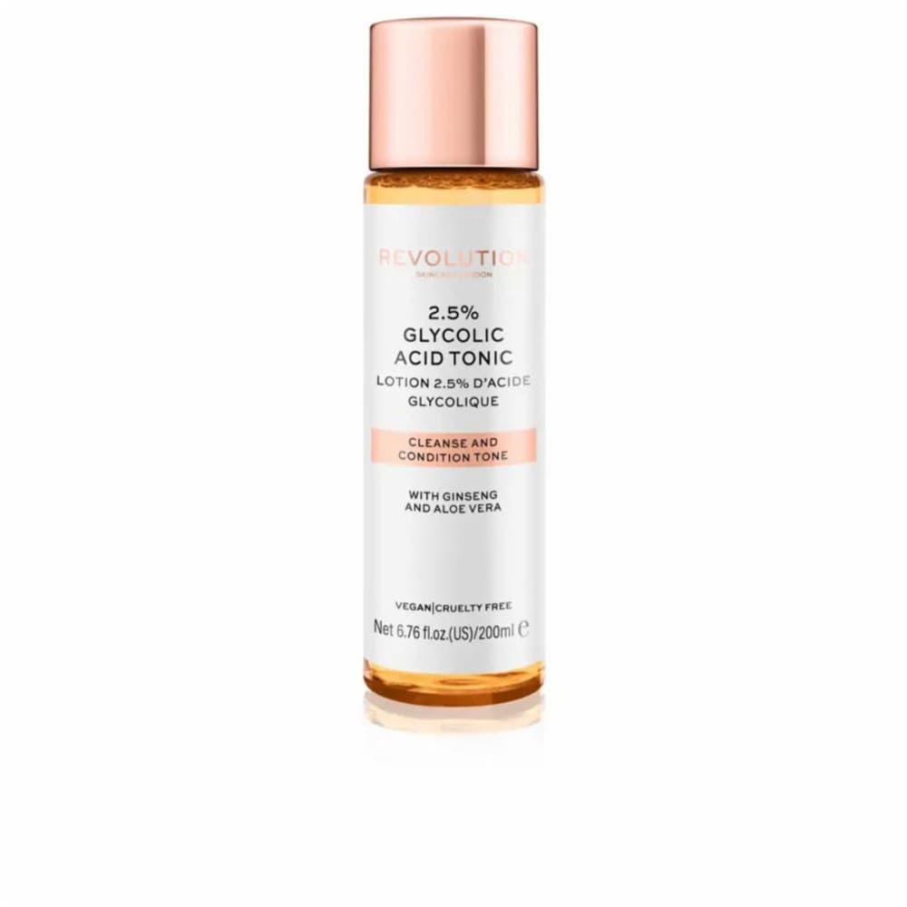Facial Cleansing Gel Revolution Skincare GLYCOLIC ACID TONIC 200 ml