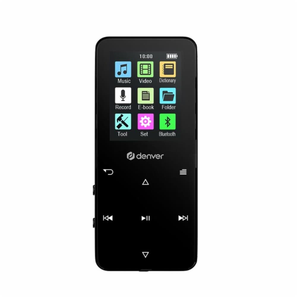 MP4 Player Denver Electronics MP-1830B Bluetooth 1,8" TFT LCD 8 GB Black