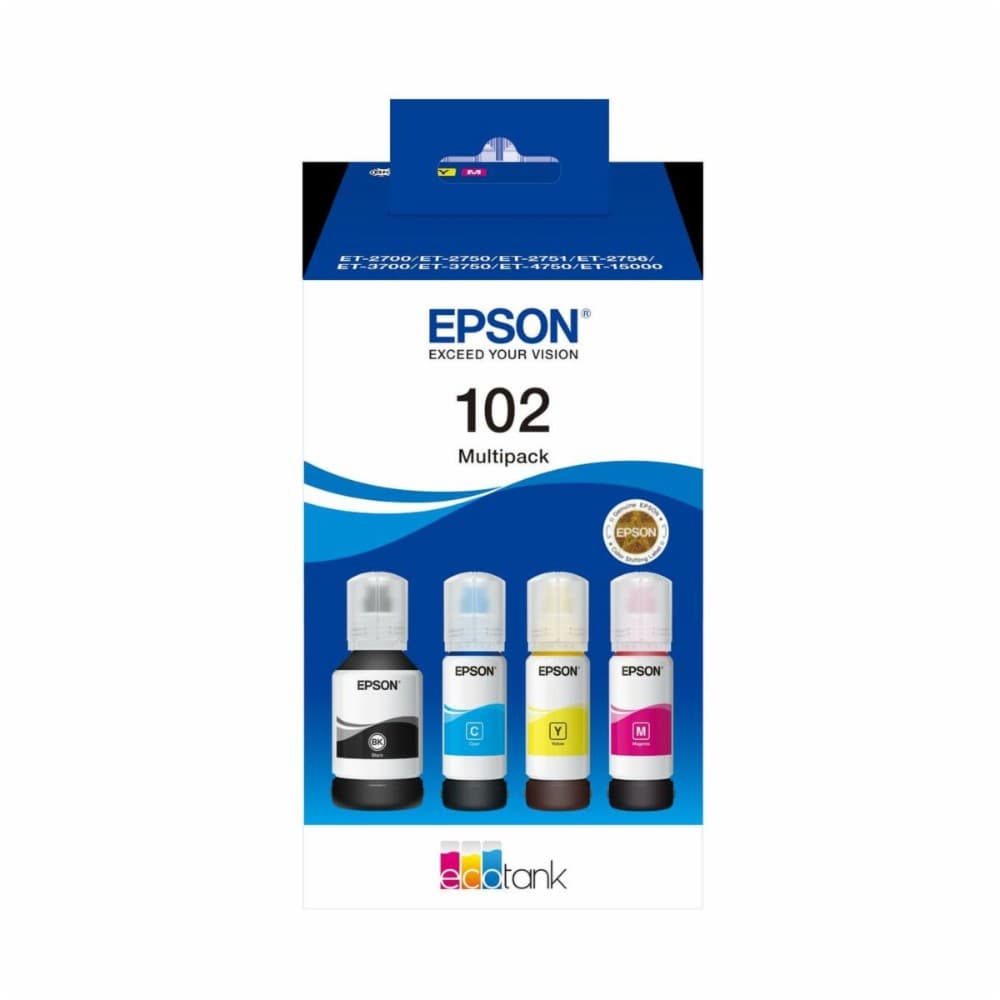 Original Ink Cartridge Epson 102 Black Magenta