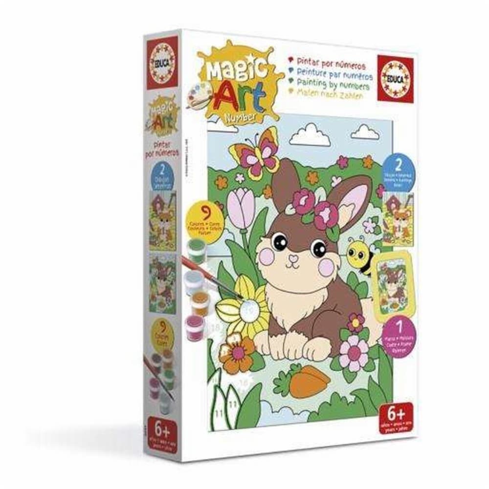 Paint and Colour Game Educa