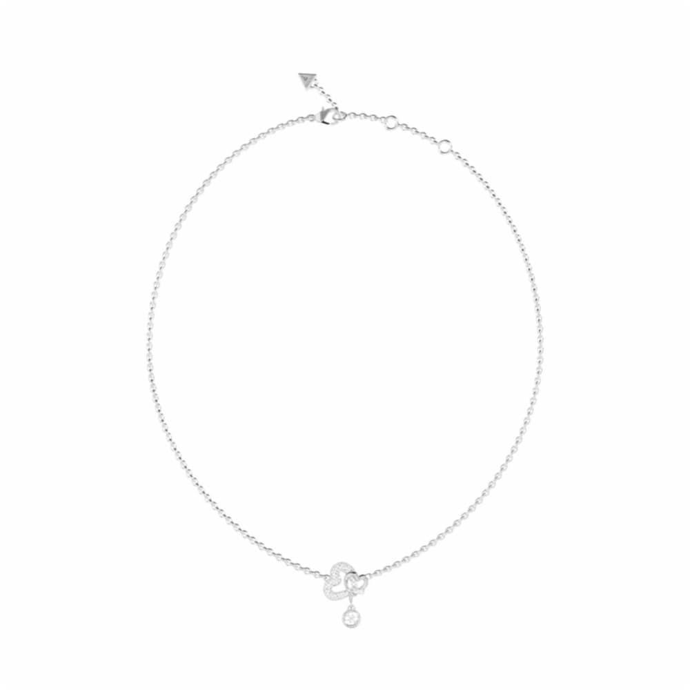 Ladies' Necklace Guess JUBN06051JWRHT-U Silver