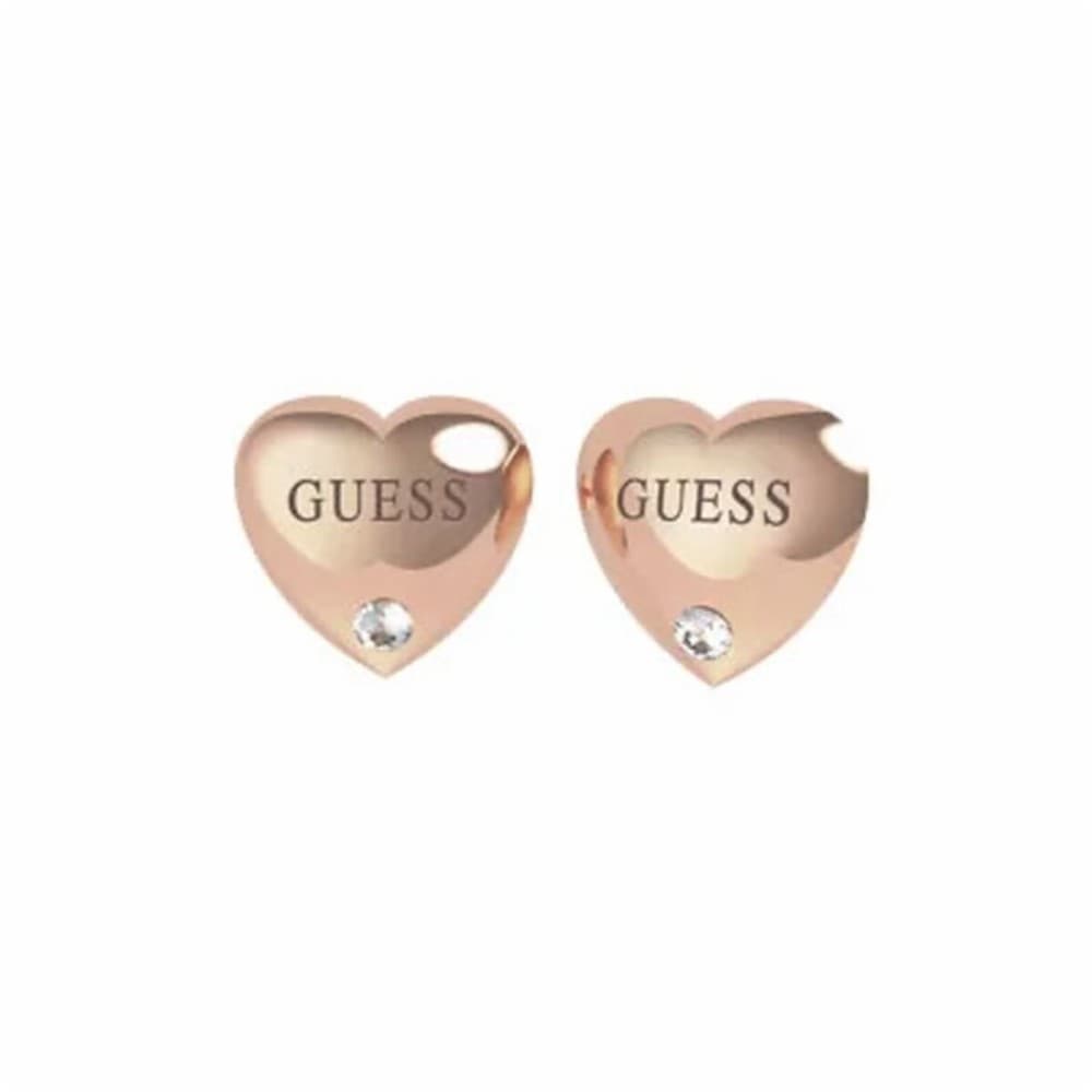Ladies' Earrings Guess UBE70106 Rose gold