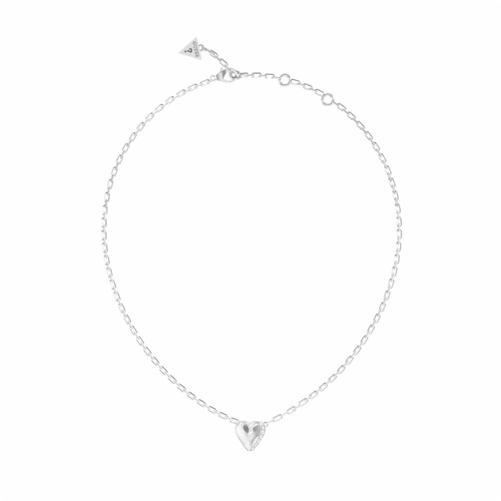 Ladies' Necklace Guess JUBN06087JWRHT-U Silver