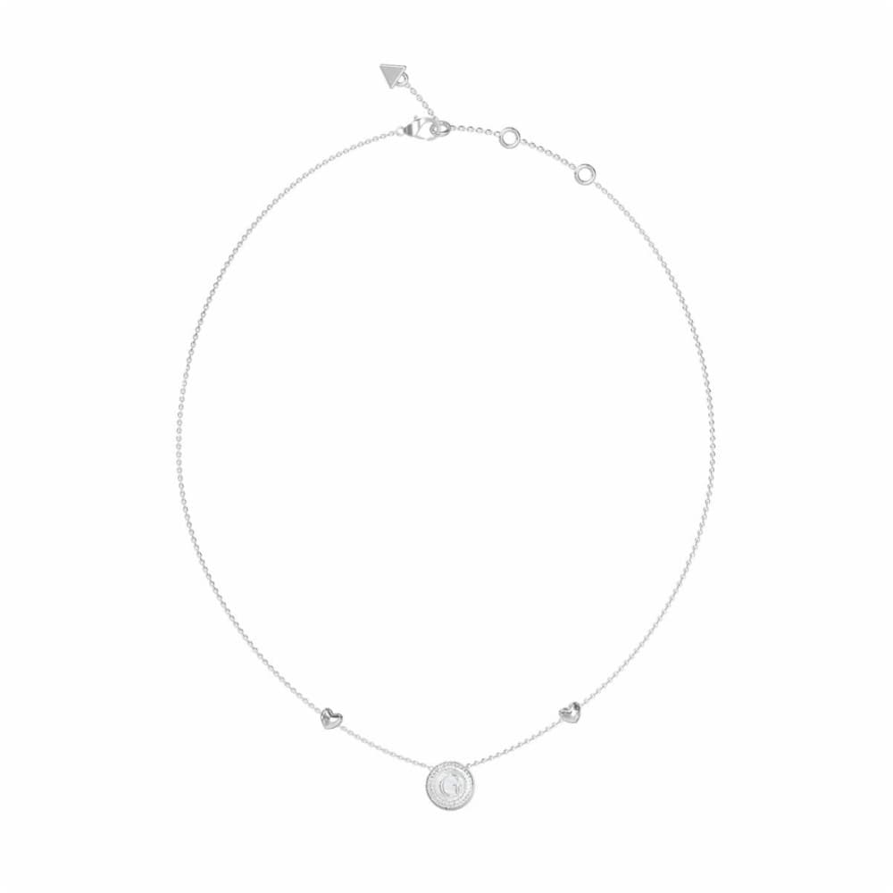 Ladies' Necklace Guess JUBN06207JWRHT-U Silver