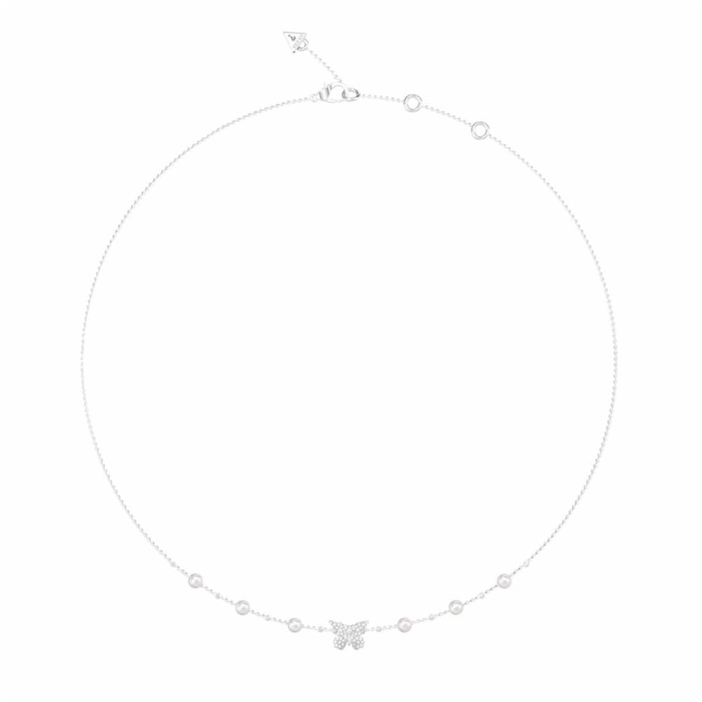 Ladies' Necklace Guess JUBN06125JWRHT-U Silver