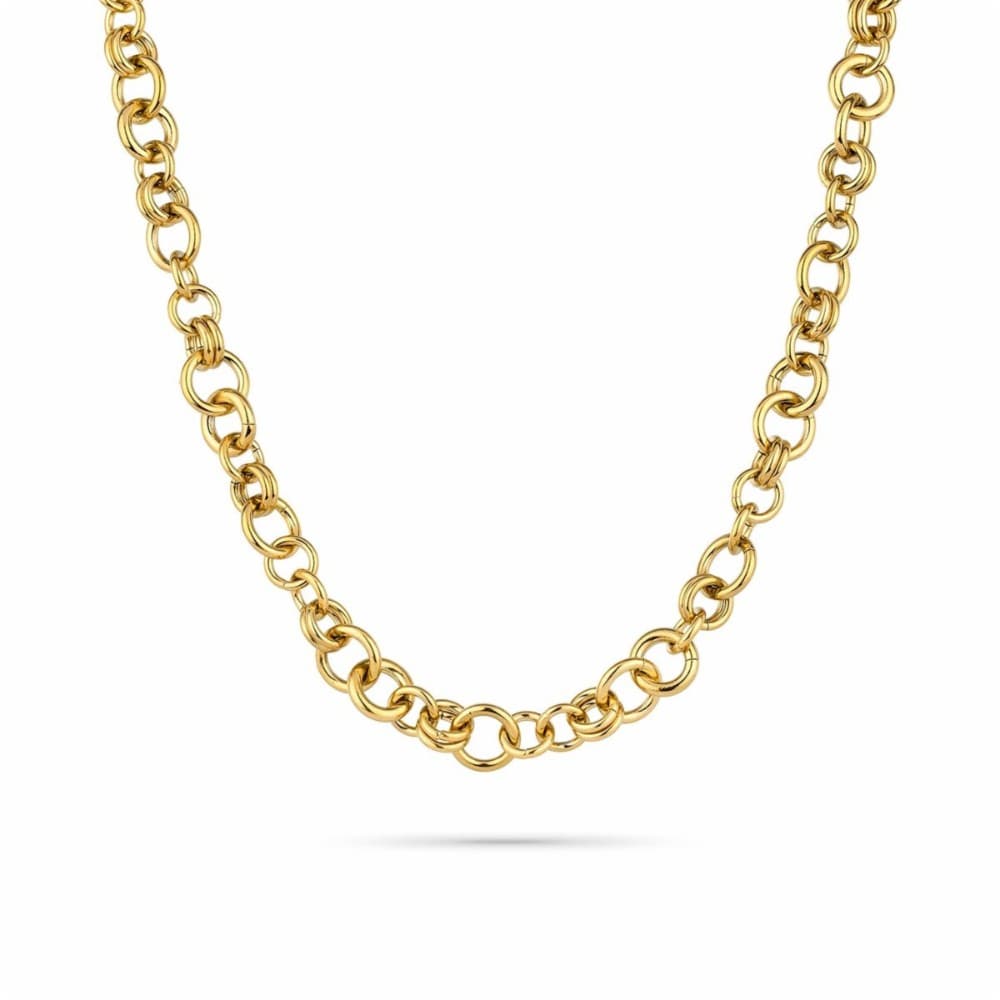 Men's Necklace Radiant RY000396 Golden