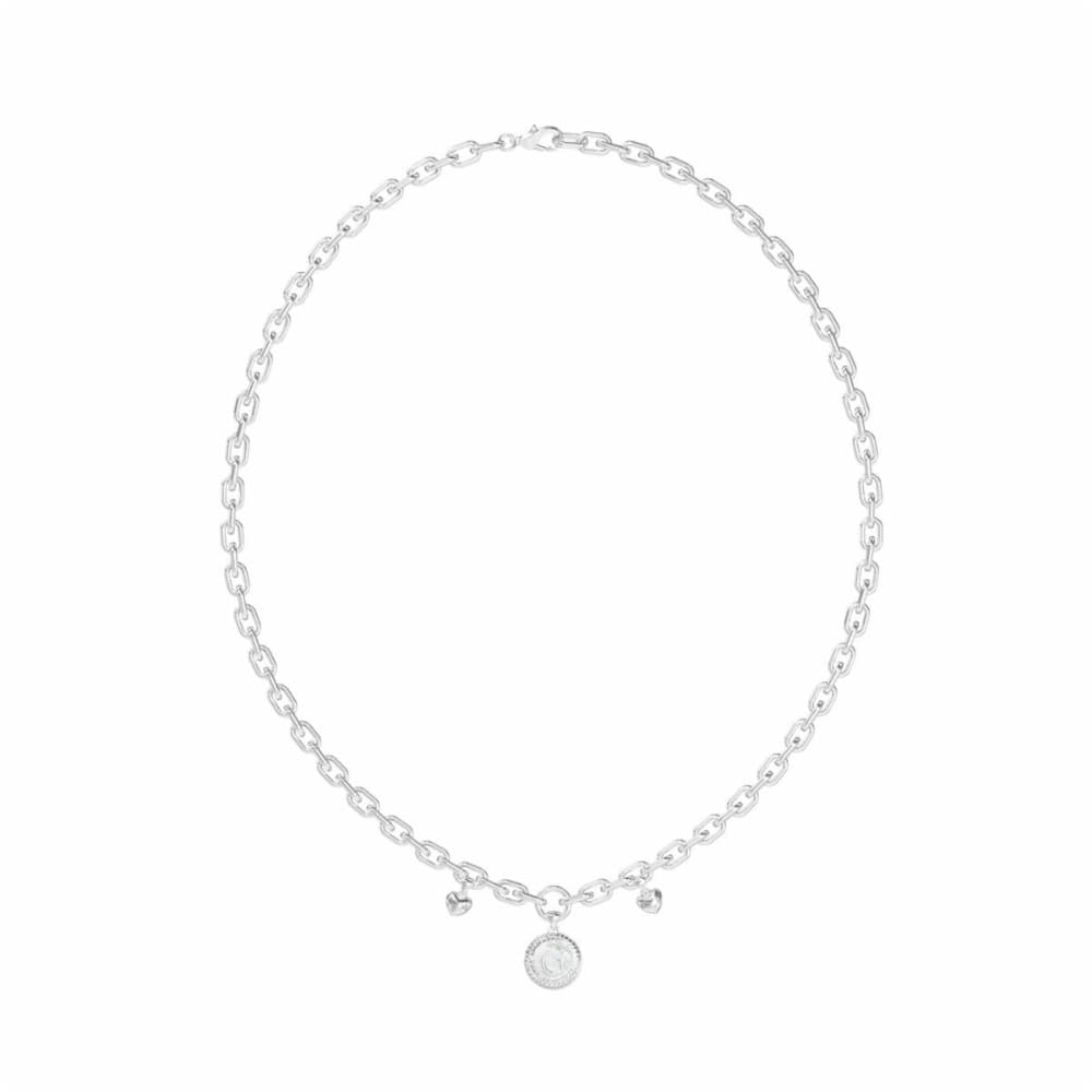Ladies' Necklace Guess JUBN06199JWRHT-U Silver