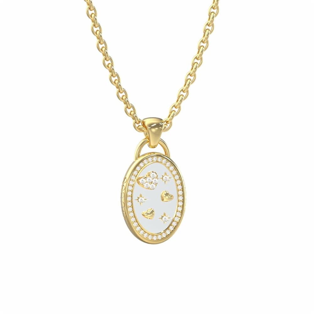 Ladies' Necklace Guess JUBN06067JWYGRHT-U Golden