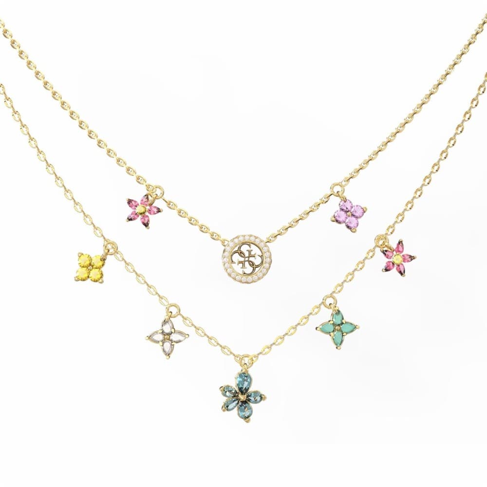 Ladies' Necklace Guess JUBN06028JWYGMCT-U Golden