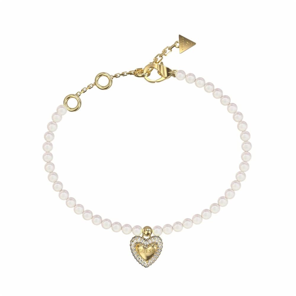 Ladies' Bracelet Guess JUBB06091JWYGS White
