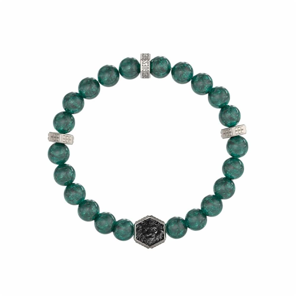 Men's Bracelet Guess JUMB06005JWSTGNT-U Green