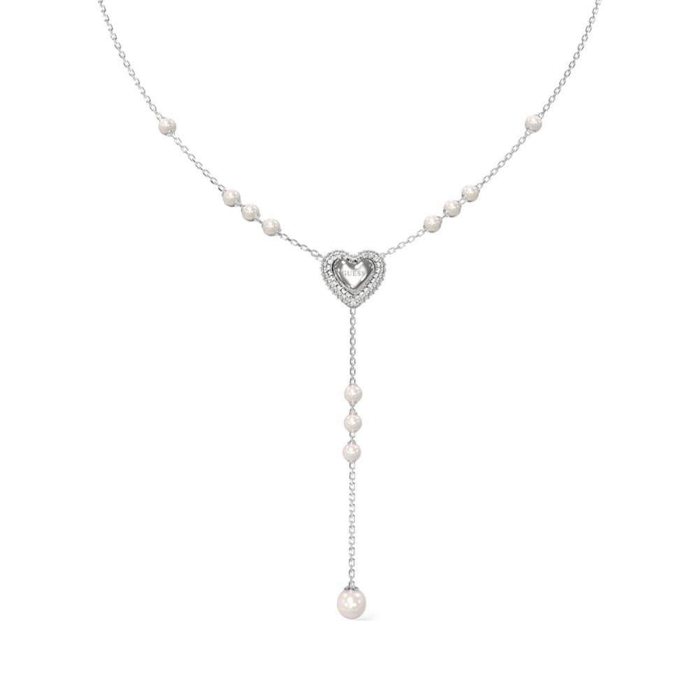 Ladies' Necklace Guess JUBN06007JWRHT-U Silver