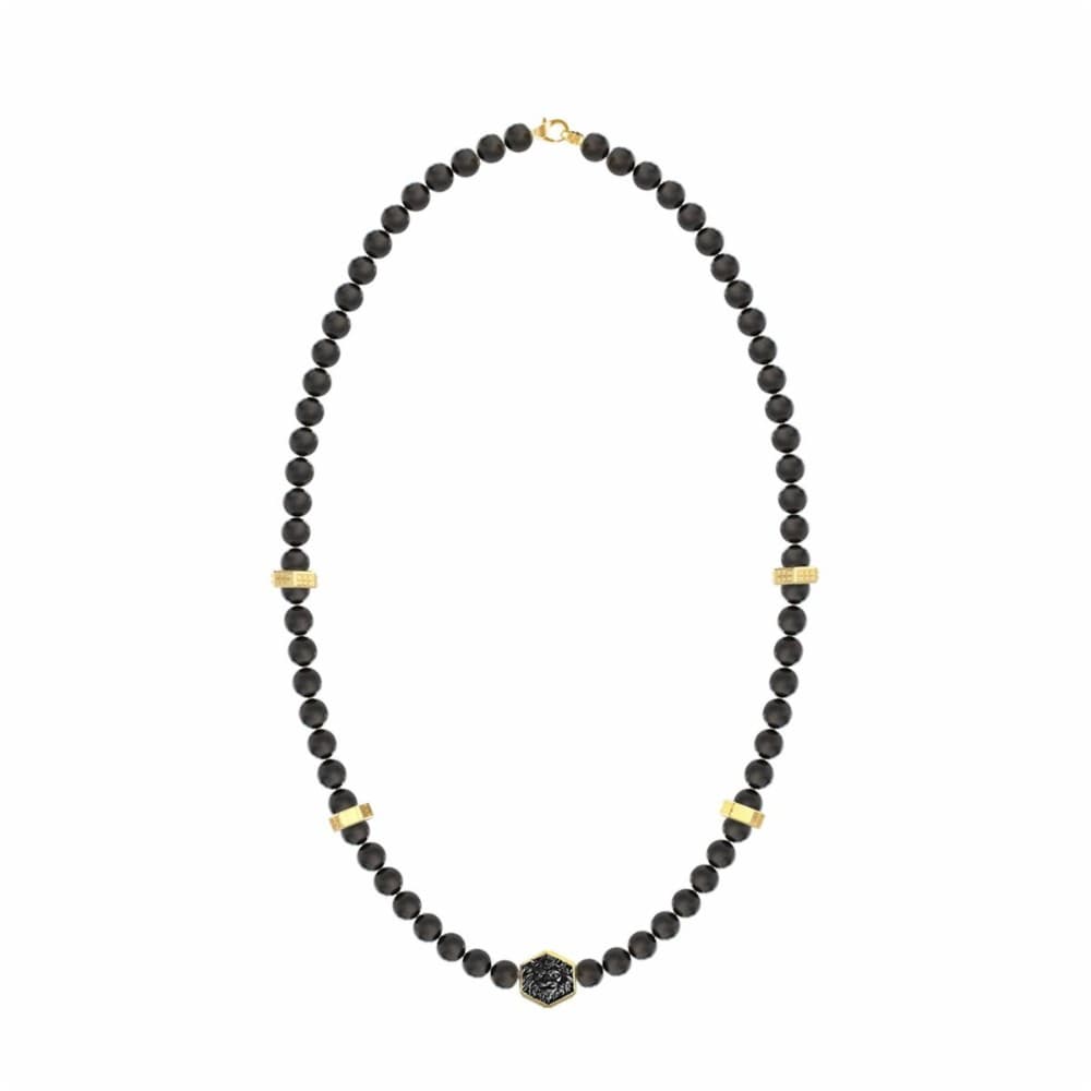 Men's Necklace Guess JUMN06004JWYGBKT-U Black