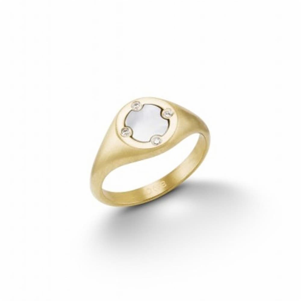 Ladies' Ring One Jewels OJCOR02G-7 Golden 7