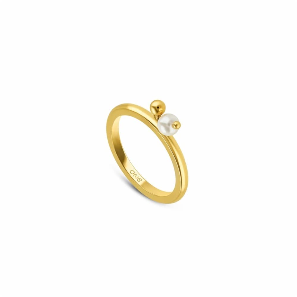 Ladies' Ring One Jewels OJNYR47G-7 Golden 7