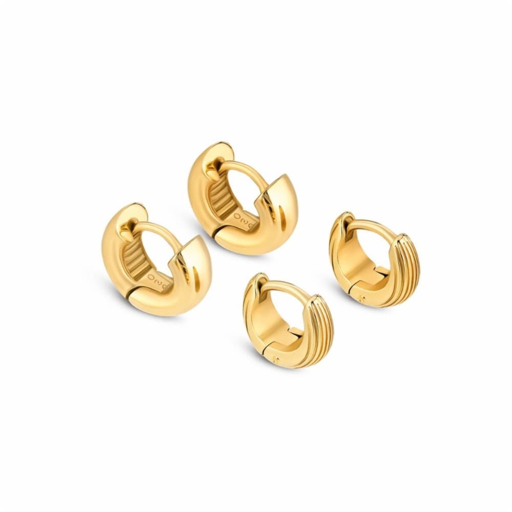 Ladies' Earrings One Jewels OJSET21G Golden