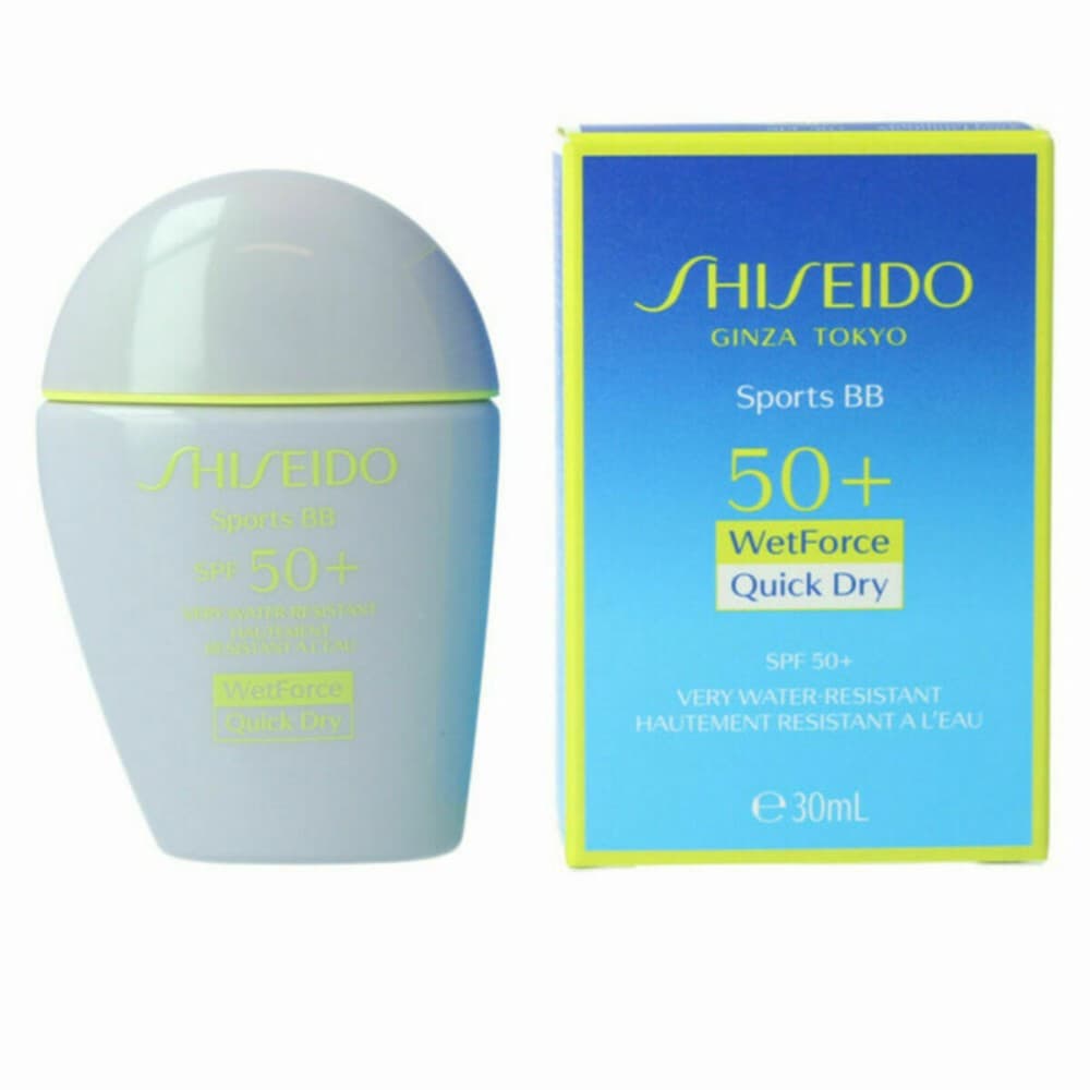 Sun Protection with Colour Shiseido Sports BB SPF50+ Beige Spf 50 30 L