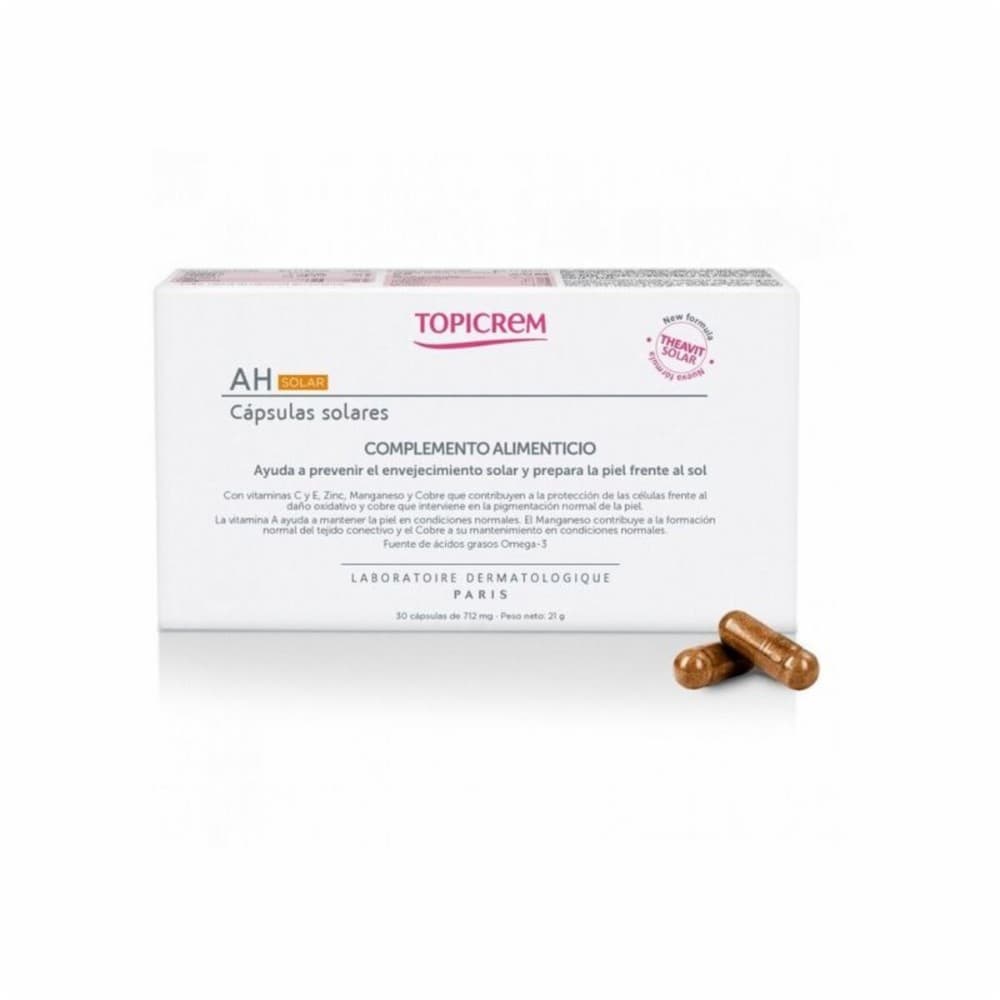 Anti-Brown Spot Treatment Topicrem Theavit Solar 1 L Tablets 30 Units
