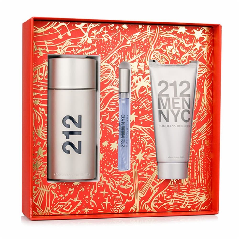 Men's Perfume Set Carolina Herrera 212 NYC MEN