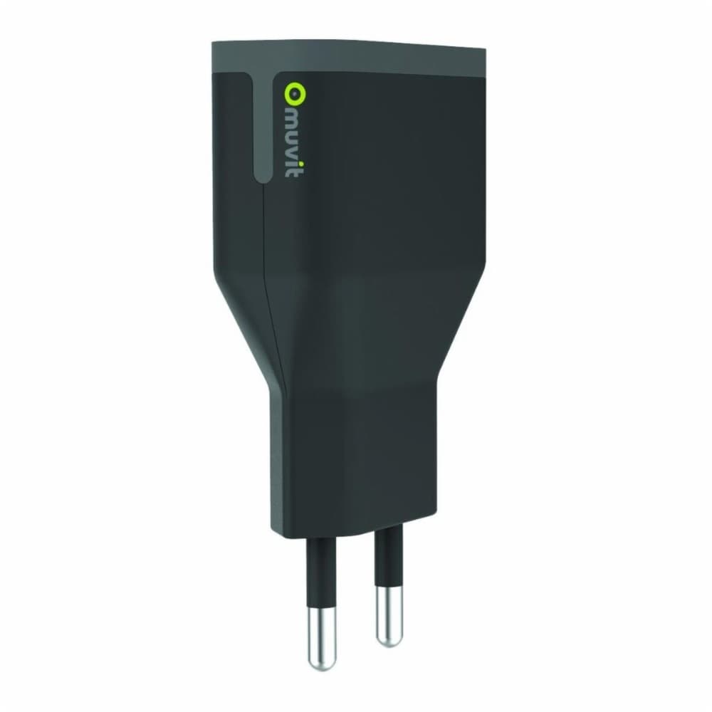 Wall Charger Muvit MUACC0157 Black