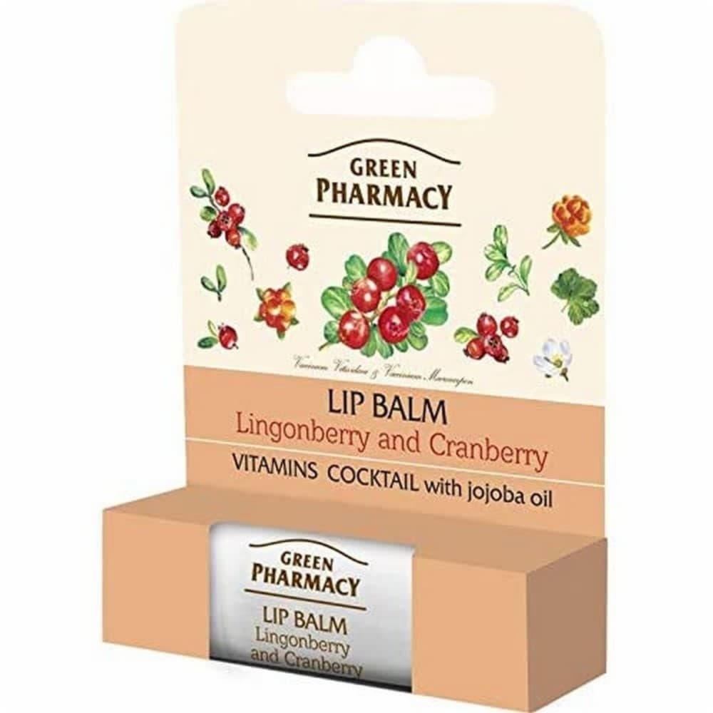 Lip Balm Green Pharmacy Lingonberry and Cranberry 3,6 g Cream