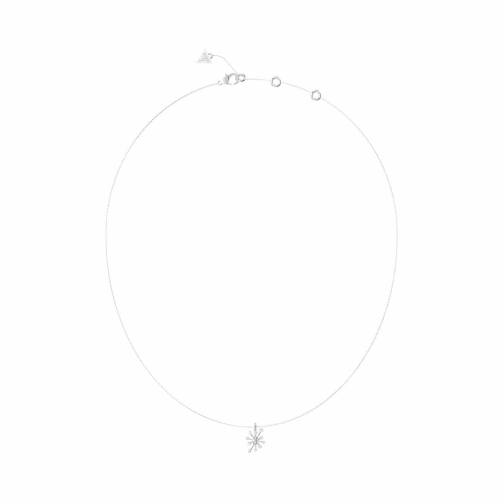 Ladies' Necklace Guess JUBN05563JWRHT-U Silver