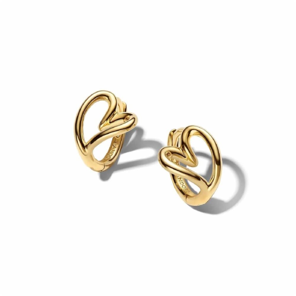 Ladies' Earrings Pandora 264359C00 Golden