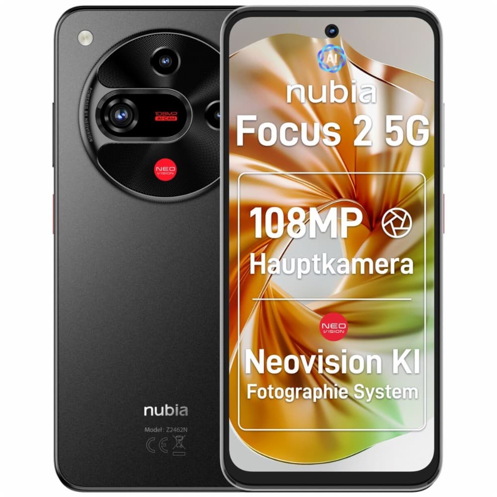 Smartphone ZTE Nubia Focus 2 8 GB RAM 256 GB 6,7" Black