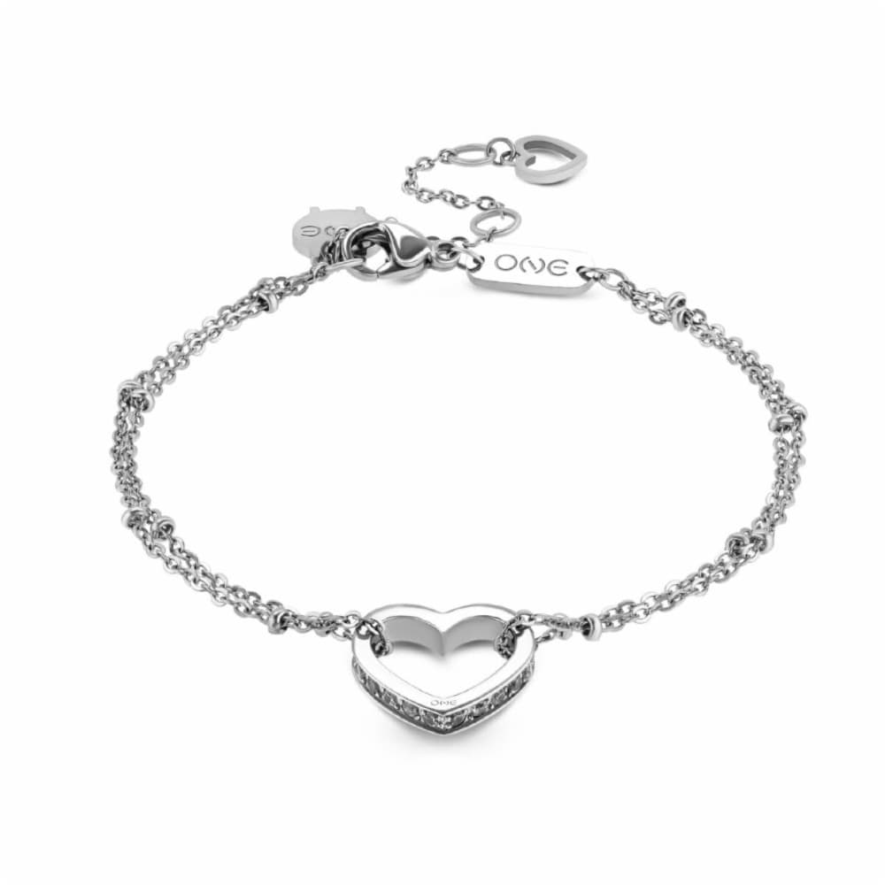 Ladies' Bracelet One Jewels OJBA26G Silver