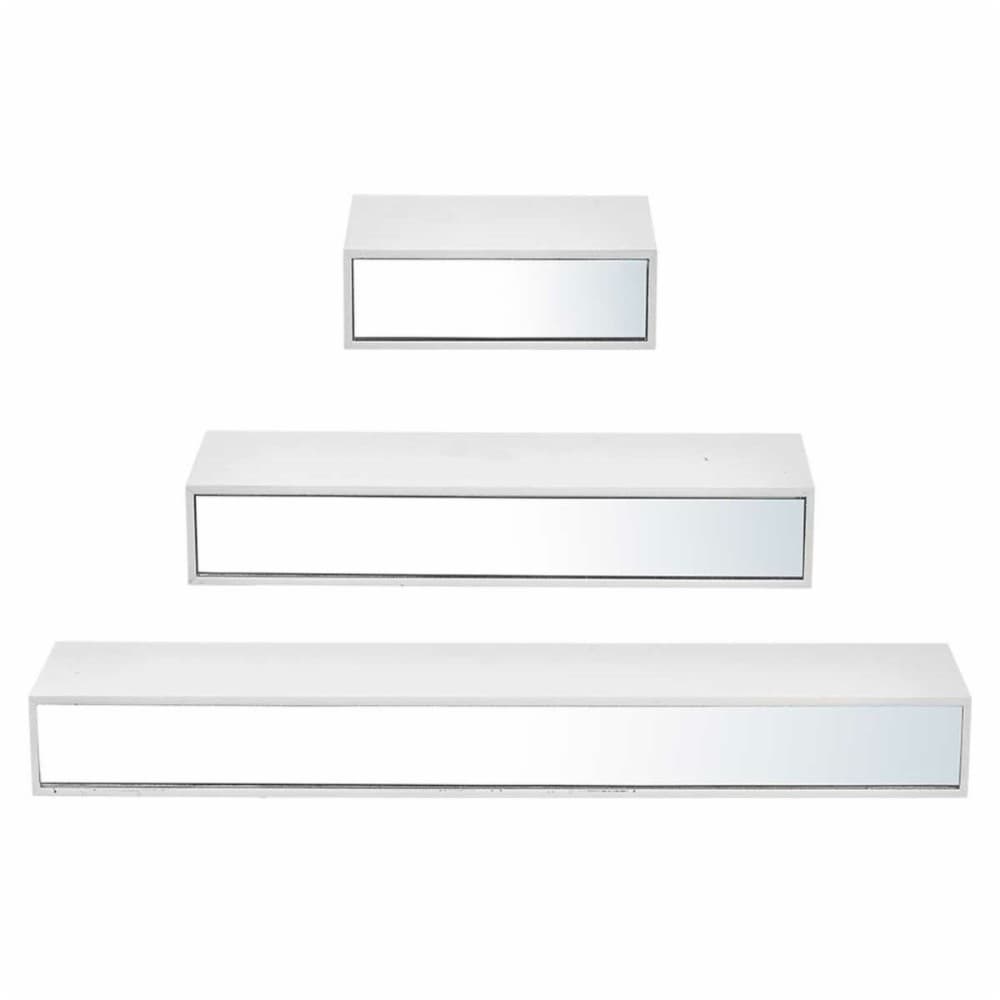 Shelves Gift Decor Mirror Set 3 Pieces (Refurbished B)