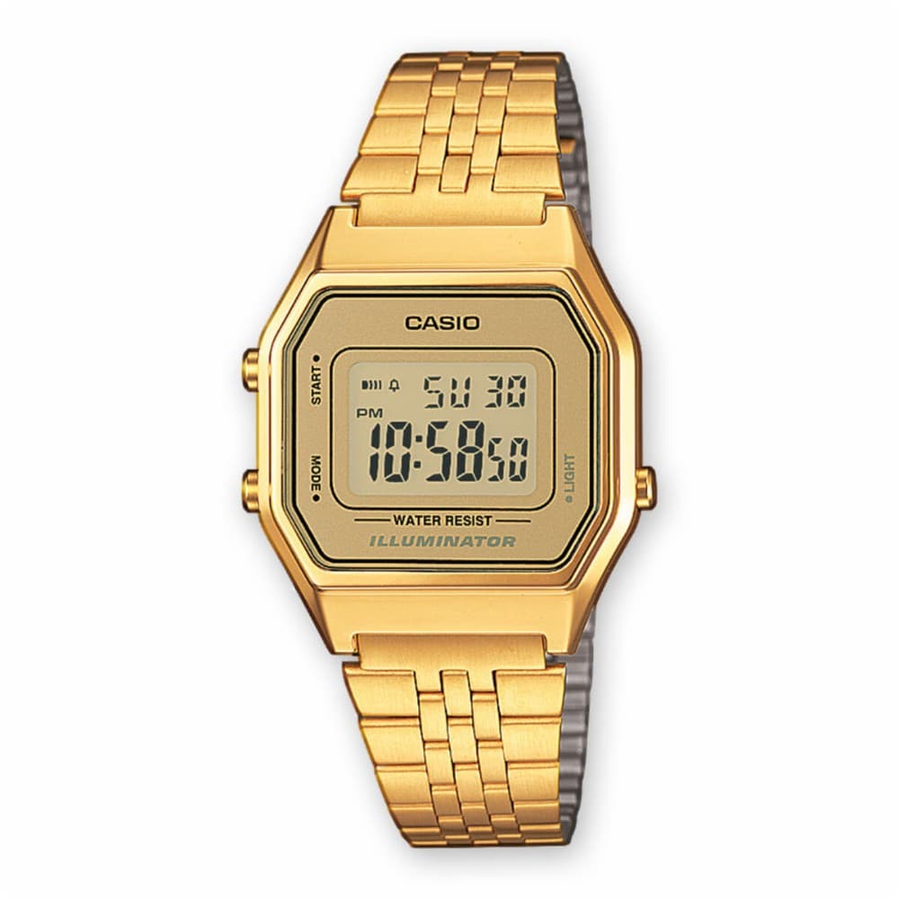 Ladies' Watch Casio LA680WEGA-9ER Golden (Ø 29 mm)