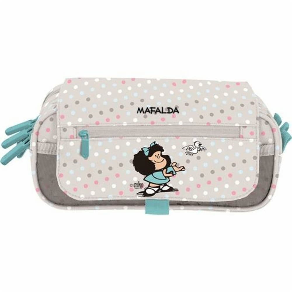 Triple Carry-all Mafalda Bird Multicolour 23 x 10 x 10 cm