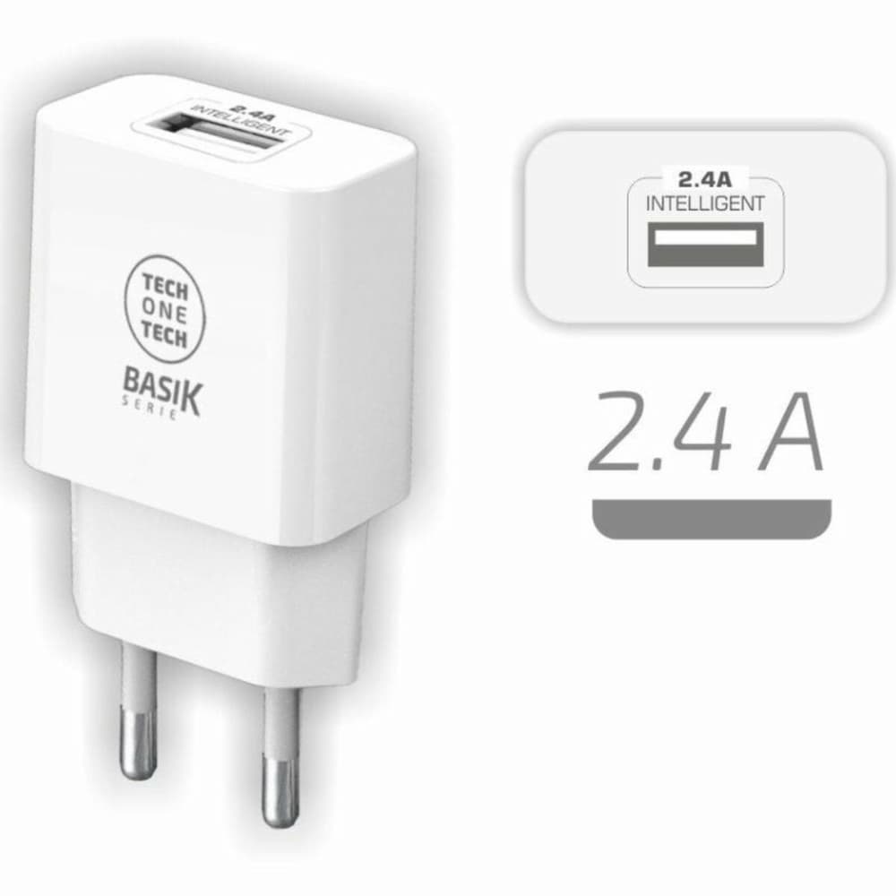 Wall Charger Tech One Tech TEC2904 White