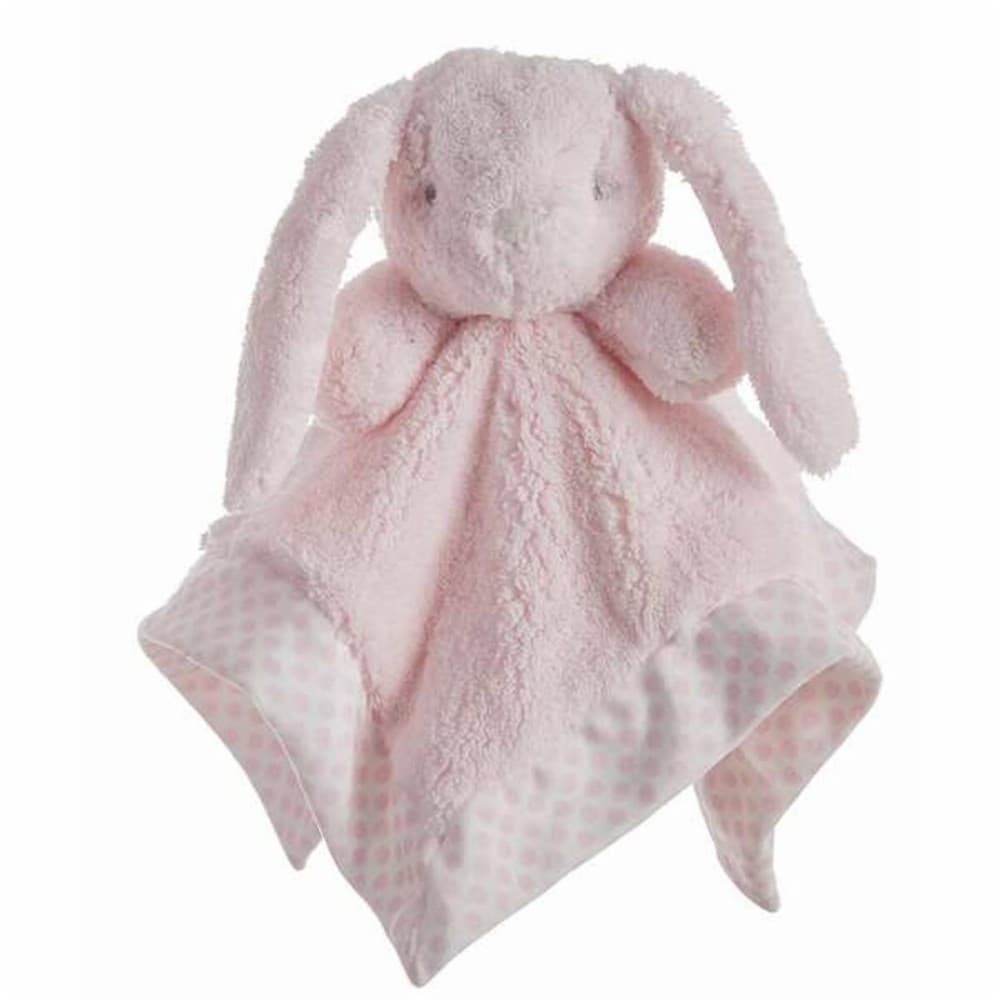 Baby Comforter double-layer 30 x 30 cm Spots Pink