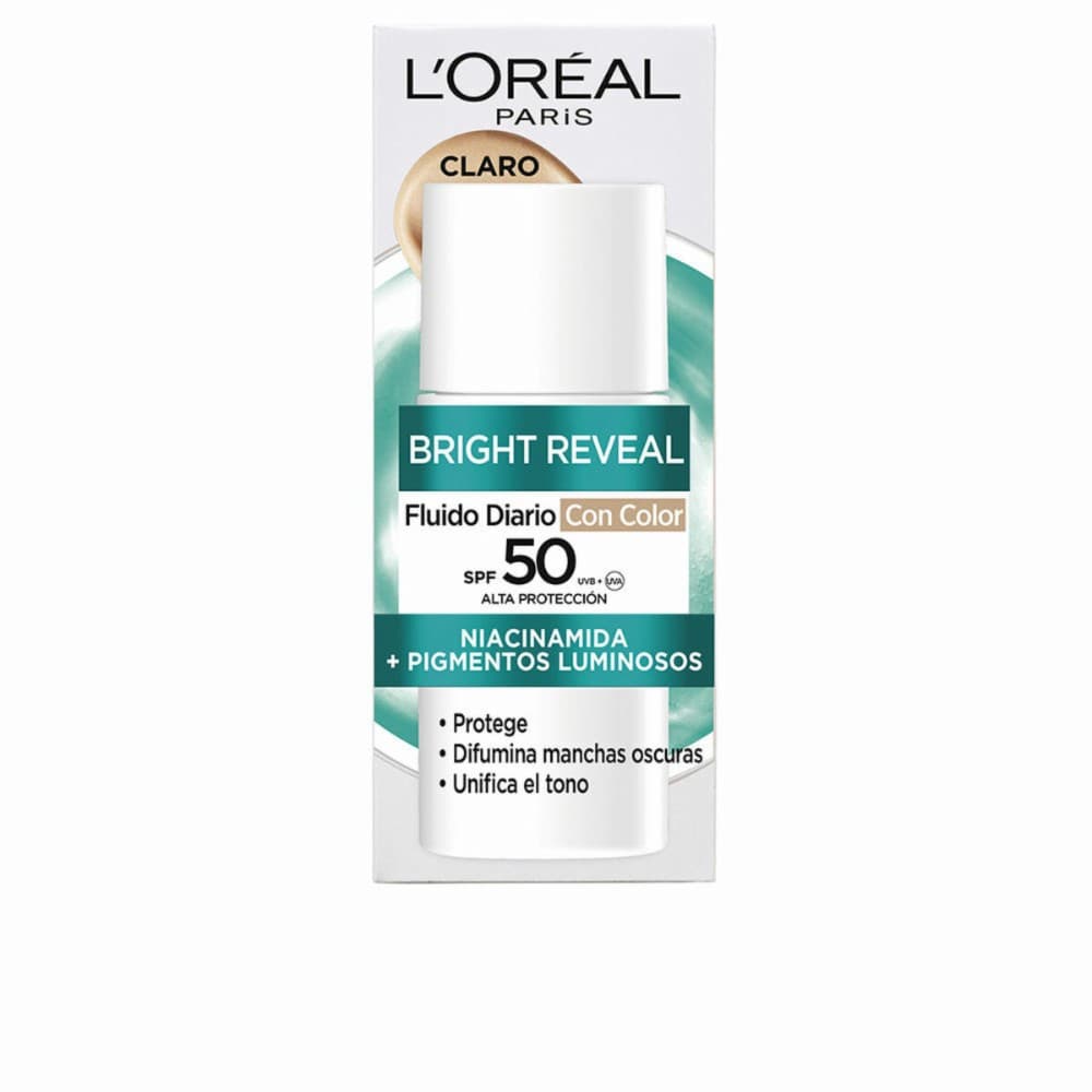 Facial Cream L'Oreal Make Up BRIGHT REVEAL NIACINAMIDA Spf 50 50 ml