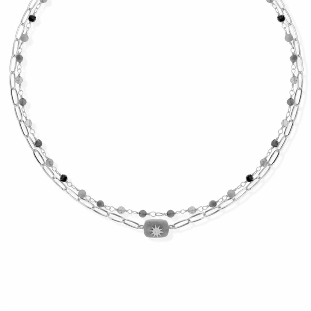 Ladies' Necklace LIU JO LJ2891 Silver