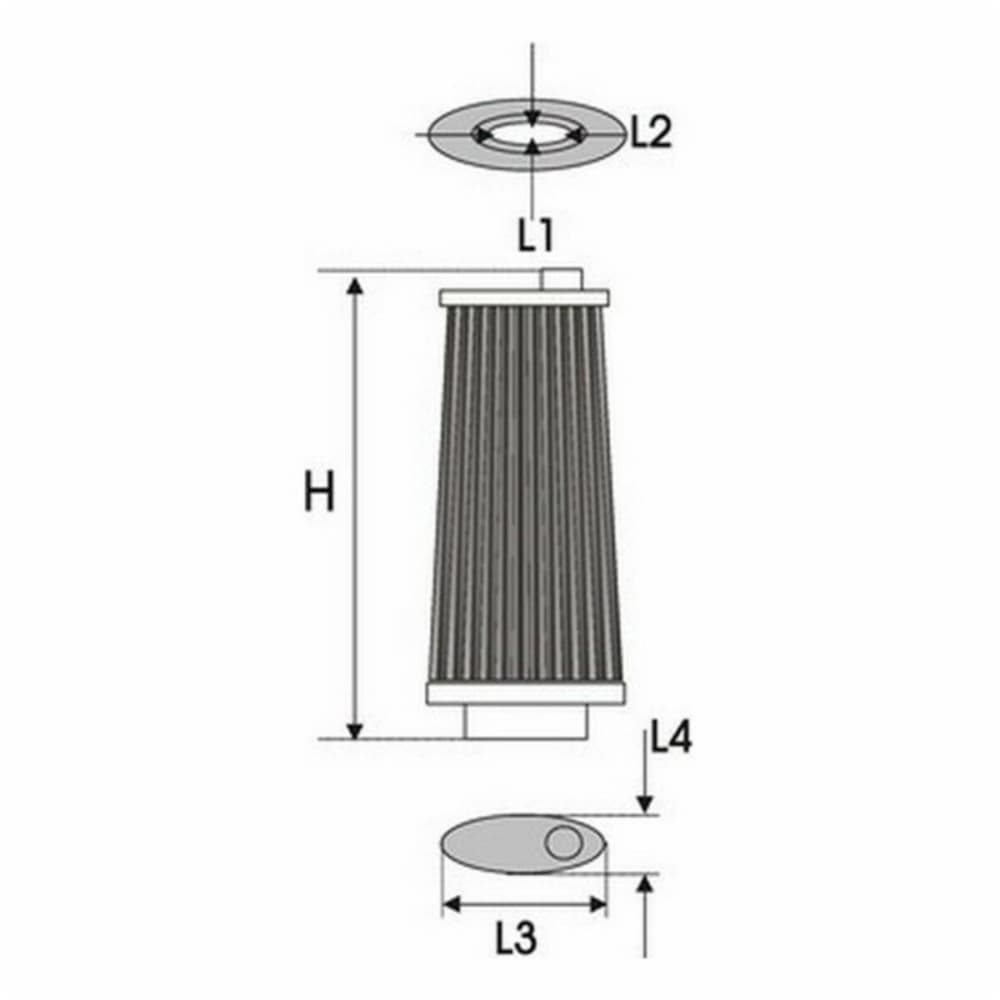 Air filter Green Filters G491614